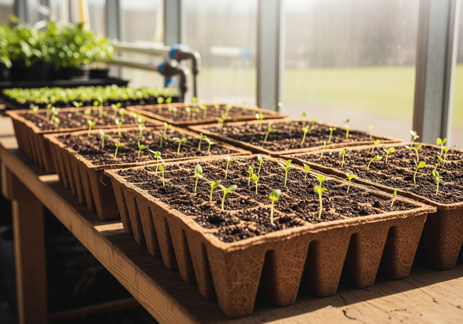 Coir Seedling Trays