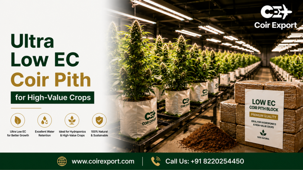 low-ec-coir-pith-manufacturer in-in-india