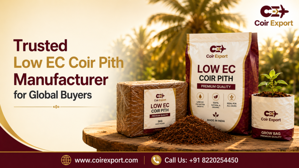 low-ec-coir-pith-manufacturer in-in-india
